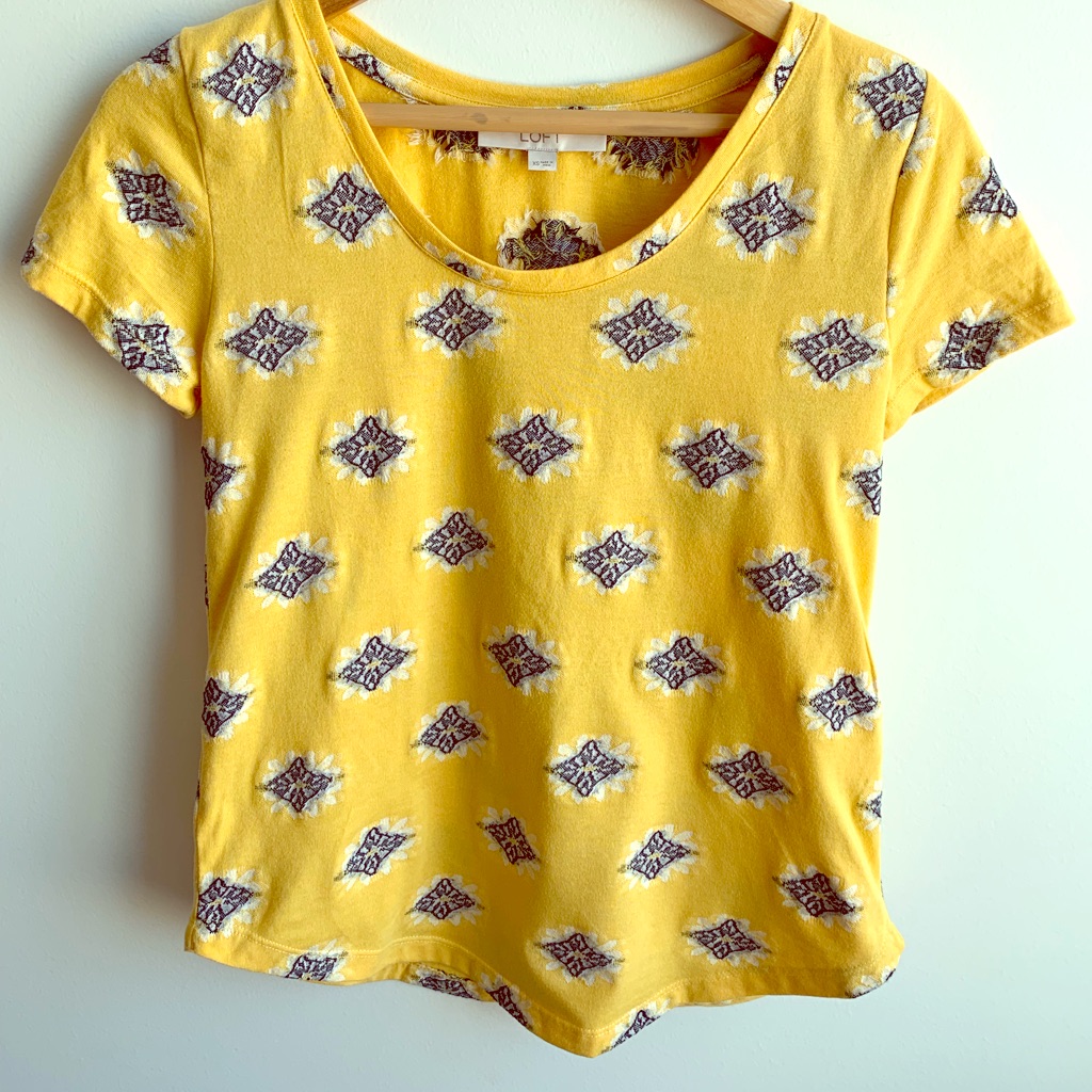 Loft Patterned Top